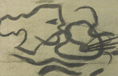 Profile with Palette Georges Braque